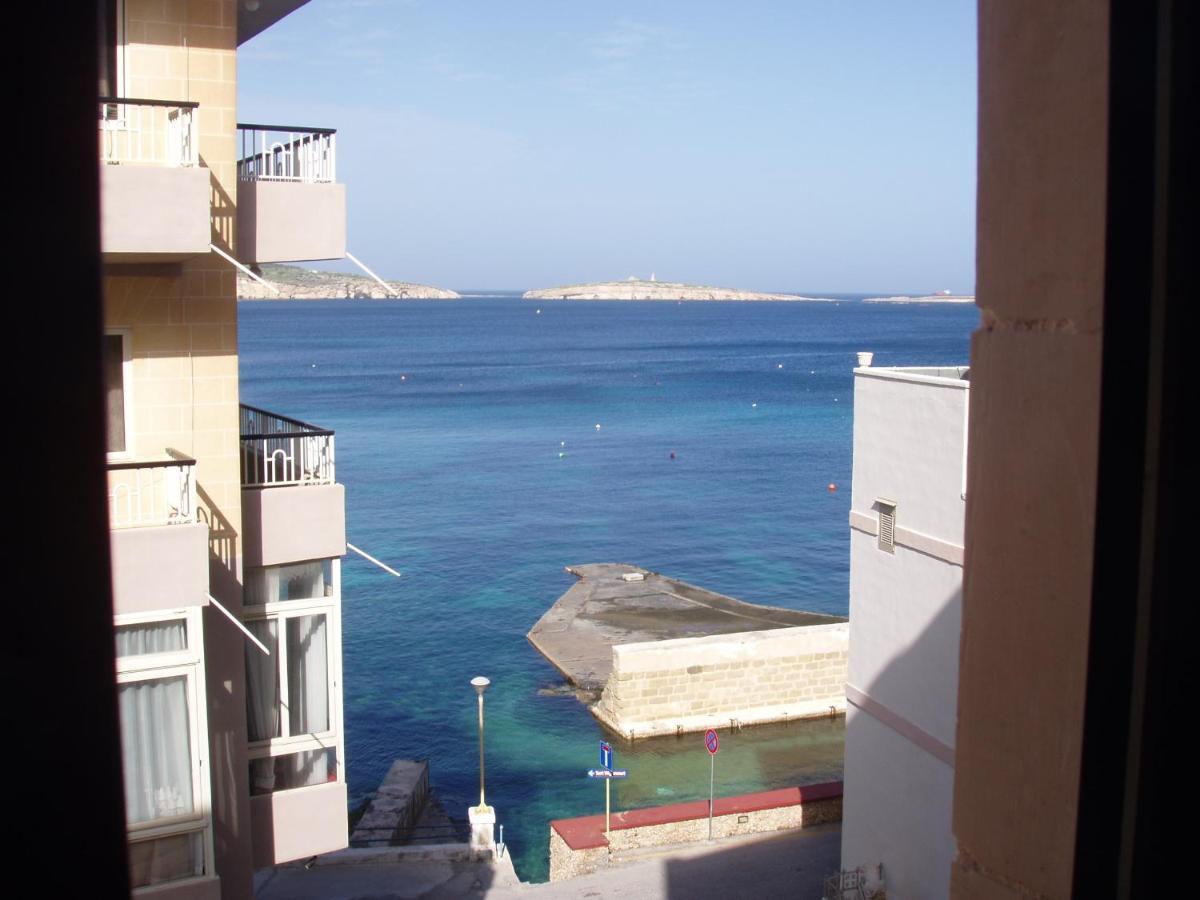 Ferienwohnung The Sea Just Across The Road - Flat 3 St. Paul's Bay Exterior foto